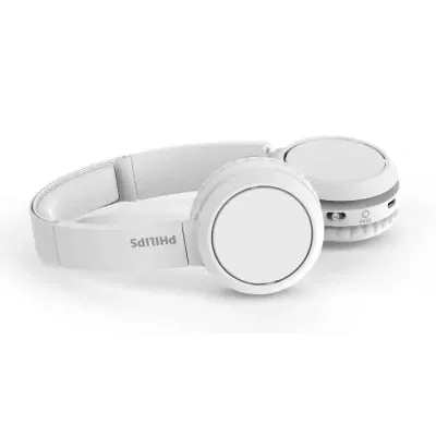 Auscultadores Bluetooth Philips TAH4205 com Microfone Branco