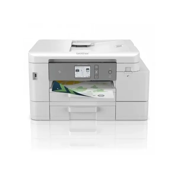 Multifunções Jacto de Tinta Brother MFC-J4540DW WiFi Fax Duplex Branca