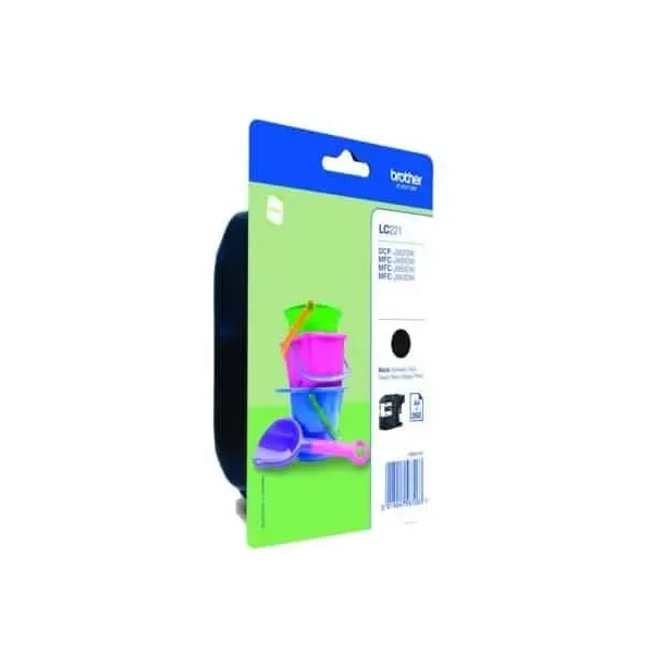 Tinteiro Original Brother LC-221BK Preto