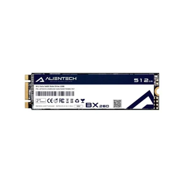 Disco SSD AlienTech BX260 512Gb M.2 Sata Bulk