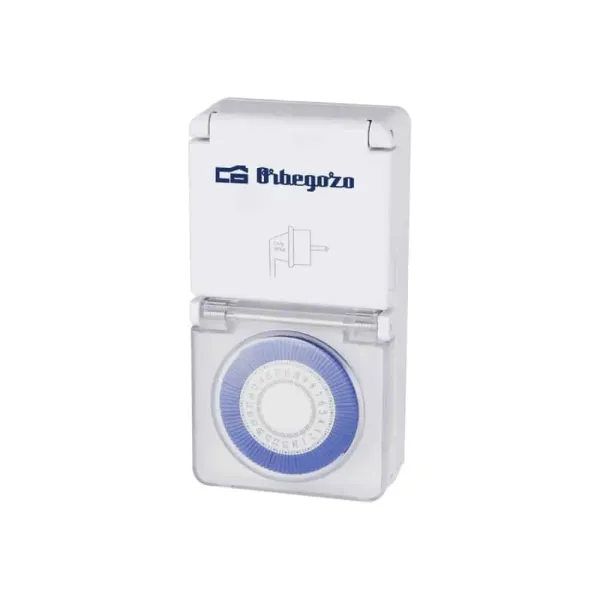 Tomada com temporizador manual Orbegozo PG 10 Potência Máxima 3680W