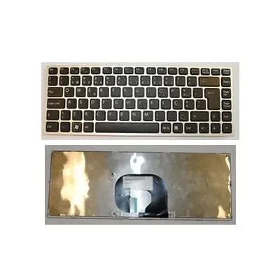 TECLADO PORTATIL SONY VPC-Y SILVER C/ARO PRETO – 148768781