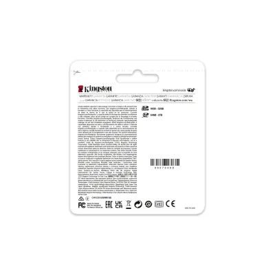 Cartão SD Kingston Canvas React Plus 64Gv – Video Class V90 UHS-II U3 Classe10 – SDXC UHS-II
