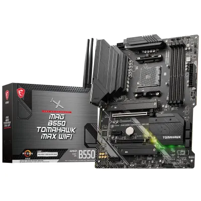 Motherboard MSI MAG B550 Tomahawk MAX WIFI ATX 4xDDR4 Socket AM4