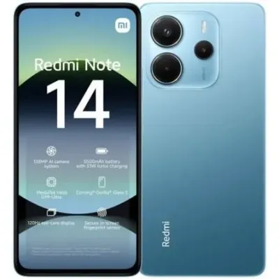 Smartphone Xiaomi Redmi Note 14 8GB 256GB 6.67? Azul