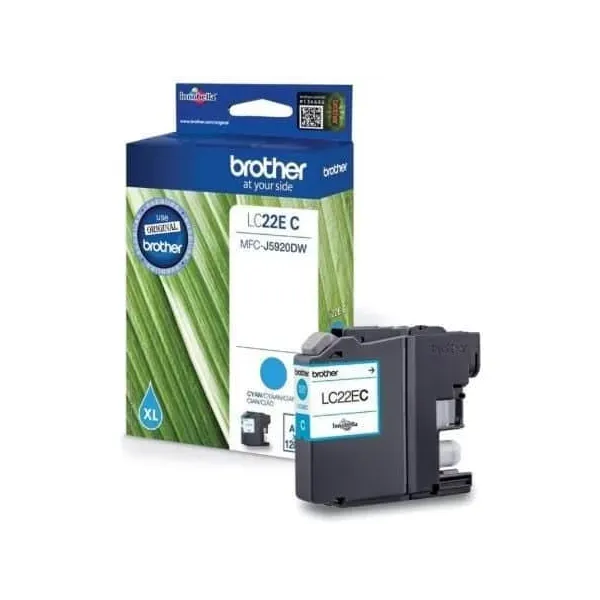 Tinteiro Original Brother LC22EC XL Alta Capacidade Azul