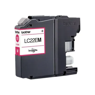 Tinteiro Original Brother LC22EM Alta Capacidade Magenta