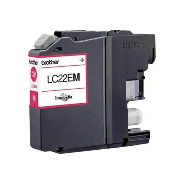 Tinteiro Original Brother LC22EM Alta Capacidade Magenta