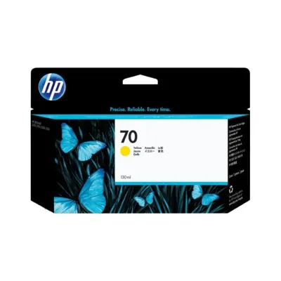 Tinteiro Original HP 70 Amarelo C9454A 130mL