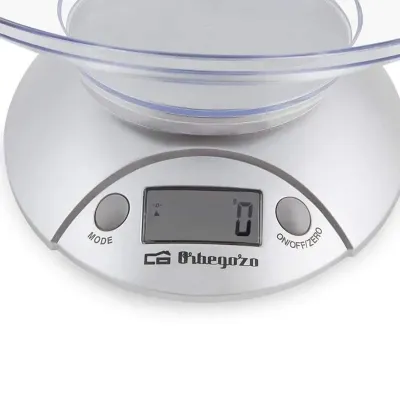 Balança de cozinha Eletrónica Orbegozo PC 1009 até 3kg Prateada