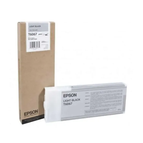 Tinteiro Original Epson T6067 Preto Light