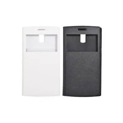 CAPA PARA DOOGEE DG580 – KISSME FLIP CASE COLAR LEATHER – WH