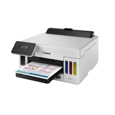 Impressora Recarregável Canon MAXIFY GX5050 MegaTank WiFi Duplex Branca