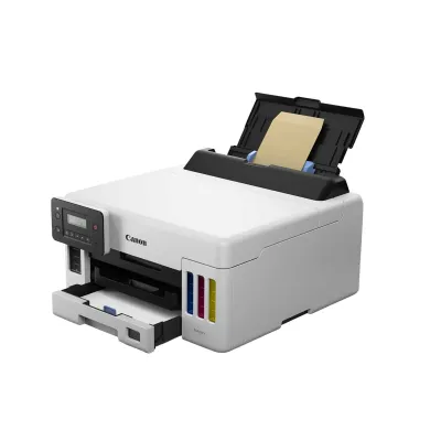 Impressora Recarregável Canon MAXIFY GX5050 MegaTank WiFi Duplex Branca