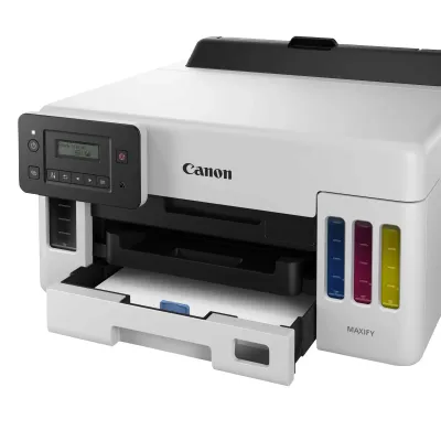 Impressora Recarregável Canon MAXIFY GX5050 MegaTank WiFi Duplex Branca