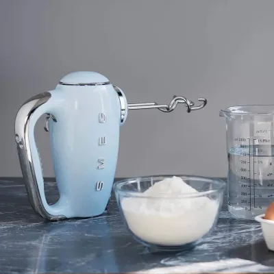 Smeg Batedeira s/ Taça HMF01PBEU Azul