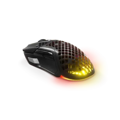 Rato Gaming Steelseries Aerox 5 RF Wireless/Bluetooth/USB Type-A 18000DPI Preto