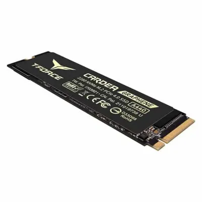 Disco SSD Team Group 2TB CARDEA A440 M.2 PCIe 4.0 NVMe 7.000R/6.900W-650/700K IOPs com dissipador Grafeno