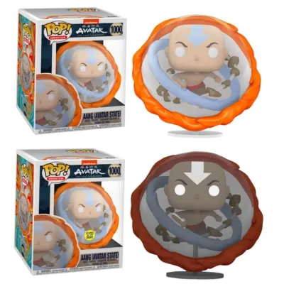 Funko Pop! Aang (Avatar State) – The last Airbender Animation – Glow in the Dark