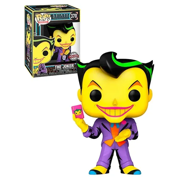 Funko Pop! The Joker Multicolor Black Light – DC Batman