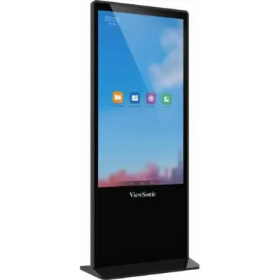 Display Viewsonic Profissional Multi-touch Digital ePoster 55? UHD 4K