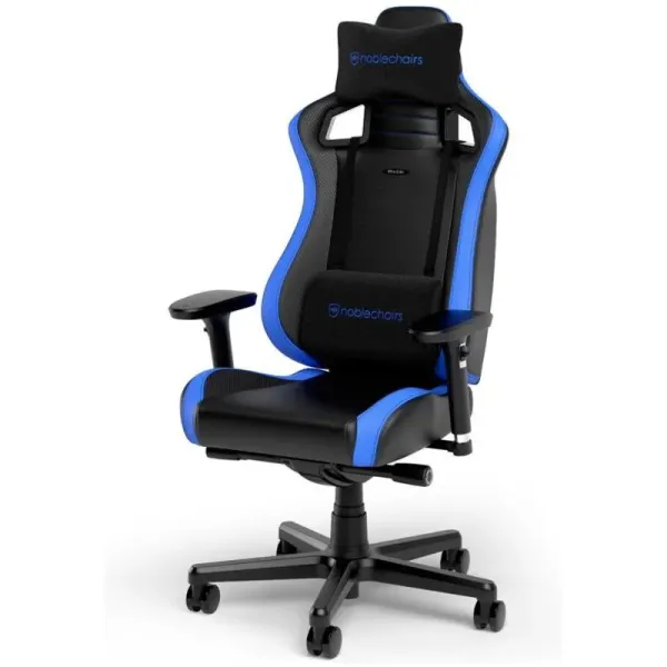 Cadeira noblechairs EPIC Compact – Preto, Carbono e Azul