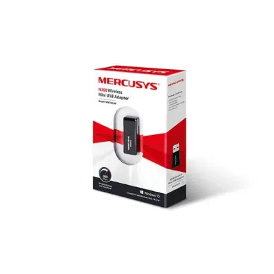 Adaptador Wi-Fi MERCUSYS 300Mbps USB 2.0