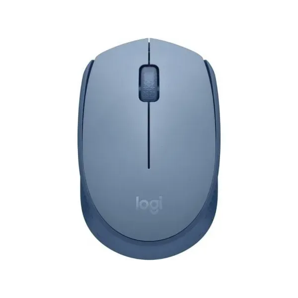 Rato Sem Fios Logitech M171 Até 1000 DPI Cinza Azulado