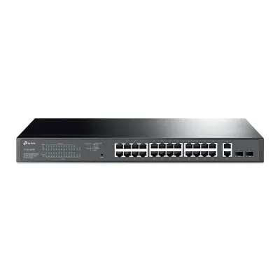 Switch TP-Link 28 Portas Gigabit 24 Portas PoE+ Easy Smart Switch – TL-SG1428PE