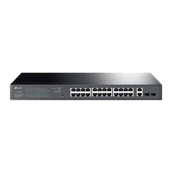 Switch TP-Link 28 Portas Gigabit 24 Portas PoE+ Easy Smart Switch – TL-SG1428PE