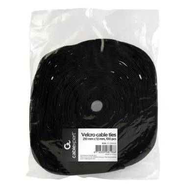 Abraçadeiras Velcro Gembird 210*12mm 100Uni pack
