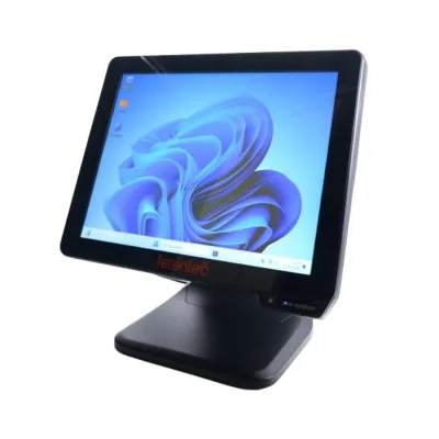 Pos Compacto EVORA 15? HD 1024*768 Fanless J6412 8Gb 256Gb 1Gb Lan e Wifi IP65 Windows 11 Pro