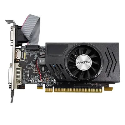 Placa Gráfica Arktek GT730 2GB GDDR3 64Bits Compativel Baixo Perfil 1*VGA 1*HDMI 1*DVI