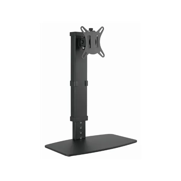 Suporte de Secretária MS-D1ST-02 para 1 Monitor Ajustável em Altura Rotaçao e e Inclinaçao até 32? / 8Kg