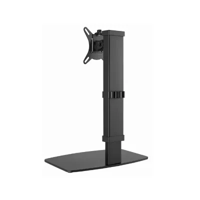 Suporte de Secretária MS-D1ST-02 para 1 Monitor Ajustável em Altura Rotaçao e e Inclinaçao até 32? / 8Kg