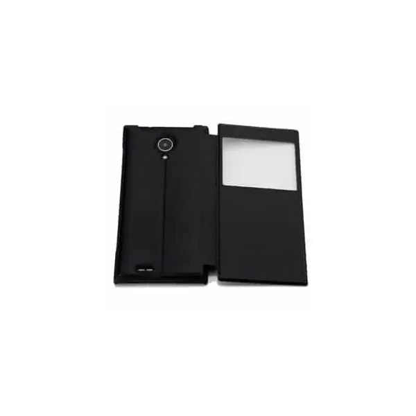 CAPA PARA DOOGEE DG330 FLIP CASE COLAR LEATHER – BLACK