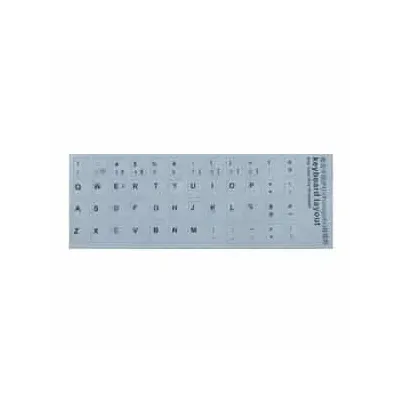 AUTOCOLANTE TECLADO PORTUGUES BRANCO