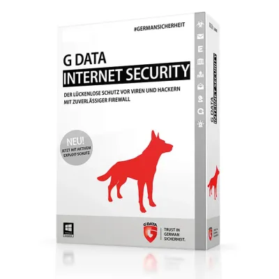 G DATA Internet Security 1PC 24M – Licença Digital