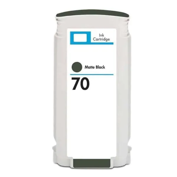 Tinteiro Compatível HP 70 Preto Mate Substitui C9448A 130mL