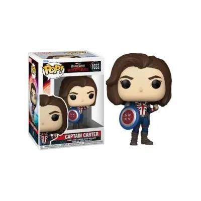 Funko Pop Captain Carter – Doctor Strange no Multiverso da Loucura 9cm