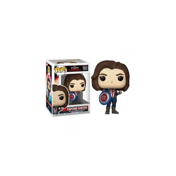 Funko Pop Captain Carter – Doctor Strange no Multiverso da Loucura 9cm
