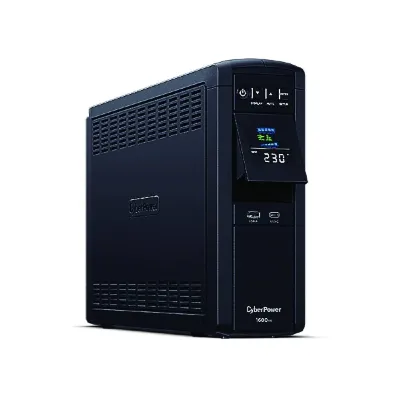 UPS Cyberpower CP1600EPFCLCD 1600VA/1000W 6 Saidas PFC Ativo LCD Formato Torre