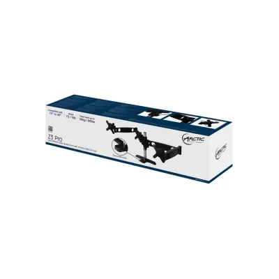 Suporte Arctic para 3 Monitores com Hub Usb 3.0