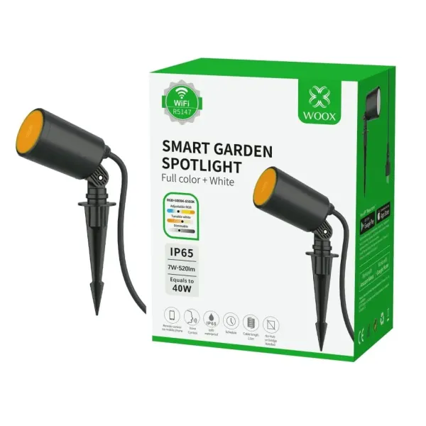 Lâmpada Inteligente Jardim Woox RGB+CCT R5147