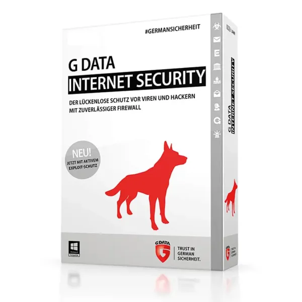 G DATA Internet Security 2PC 24M – Licença Digital