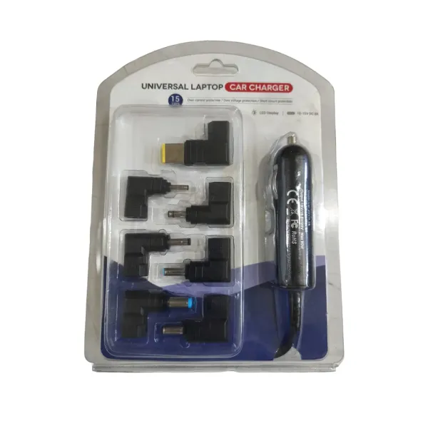Transformador Universal Carro 90W com 6 Tips