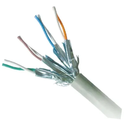 Cabo Rede Gembird Cat 6A LSZH 2 Metros Vermelho