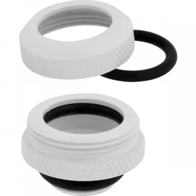 Hardline 14MM OD Fitting Four Pack Corsair Hydro X Series CX-9052013-WW Branco