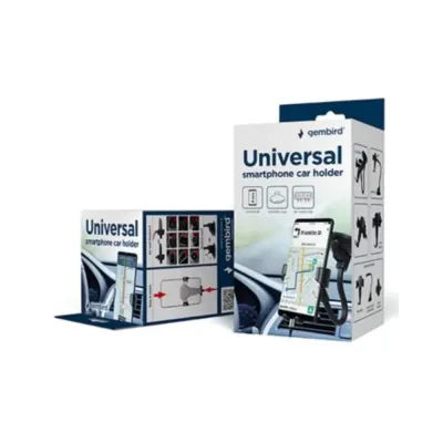 Suporte Smartphone Carro Gembird 2em1 Universal