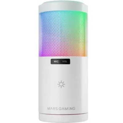 Microfone Mars Gaming MMIC-SC USB 2.0 Branco